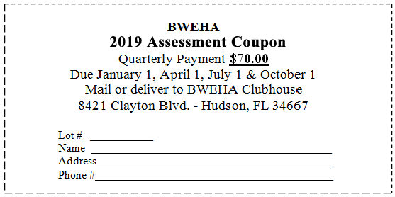 Beacon Woods East Assessment Coupon
