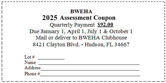 Beacon Woods East Assessment Coupon