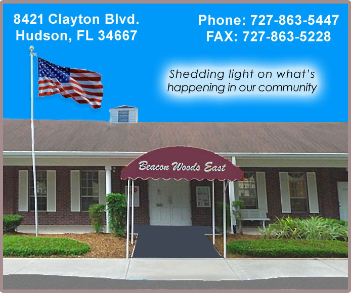 BWEHA.org 842 Clayton Blvd. Hudson FL 34667